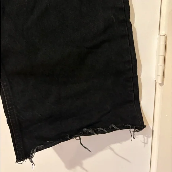 Zara TRF Black Women's Wide Leg Jeans - Picture 5 of 8